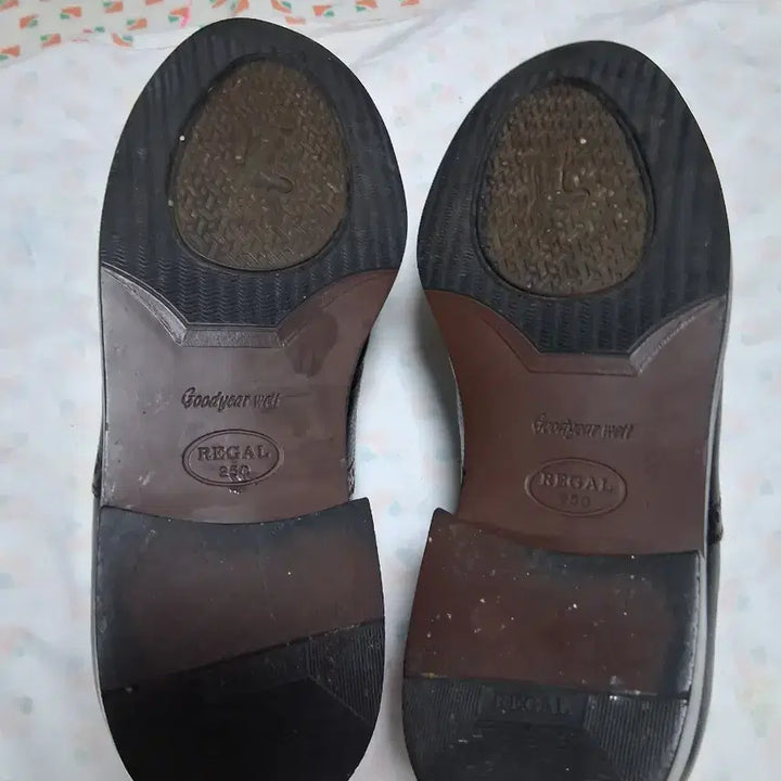 [BUNJANG] REGAL Wingtip Leather Shoes / REGAL-(주)금강-남성.블랙윙팁구두ㅡ250사이즈,택포