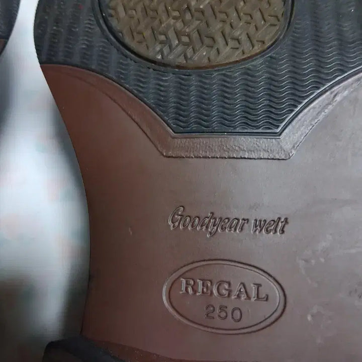 [BUNJANG] REGAL Wingtip Leather Shoes / REGAL-(주)금강-남성.블랙윙팁구두ㅡ250사이즈,택포