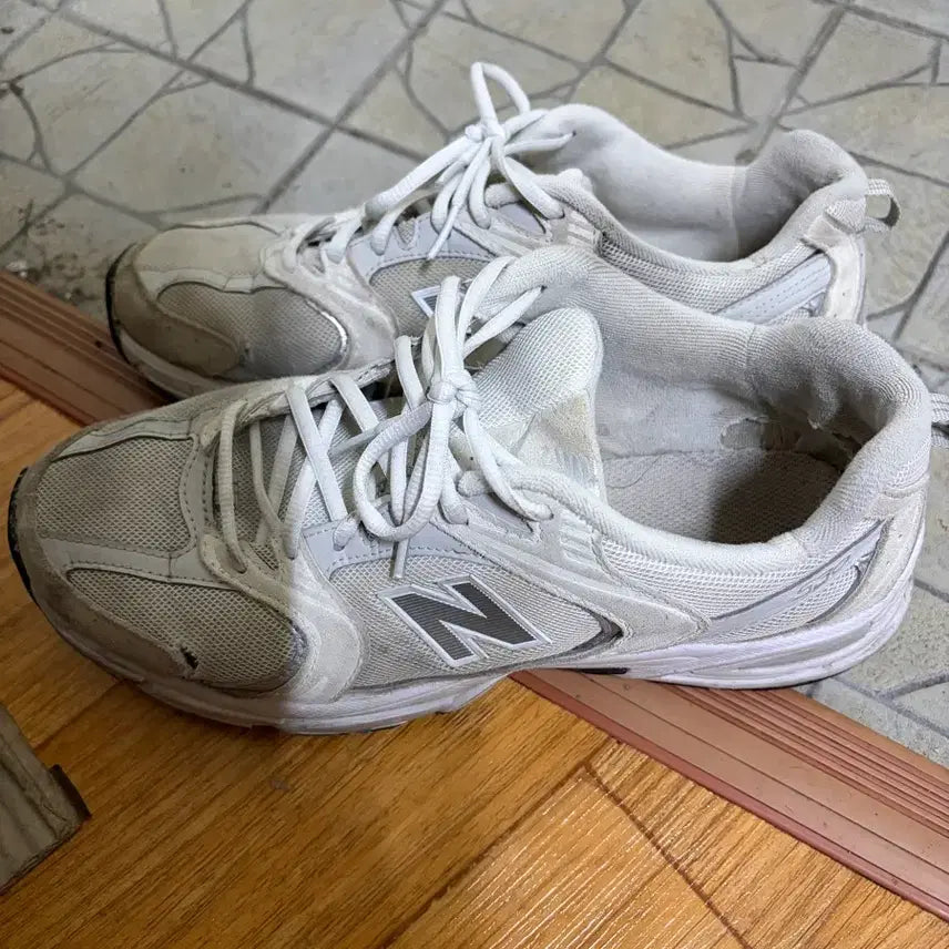 [BUNJANG] New Balance 530 White Grey Sneakers / 뉴밸런스 530 화이트 그레이 판매
