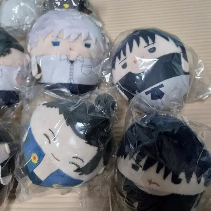 [BUNJANG] Jujutsu Kaisen Fuwa Fuwa Plush Doll Bundle Set (Sealed) / @미개봉+덤@주술회전 후와 인형 일괄 양도
