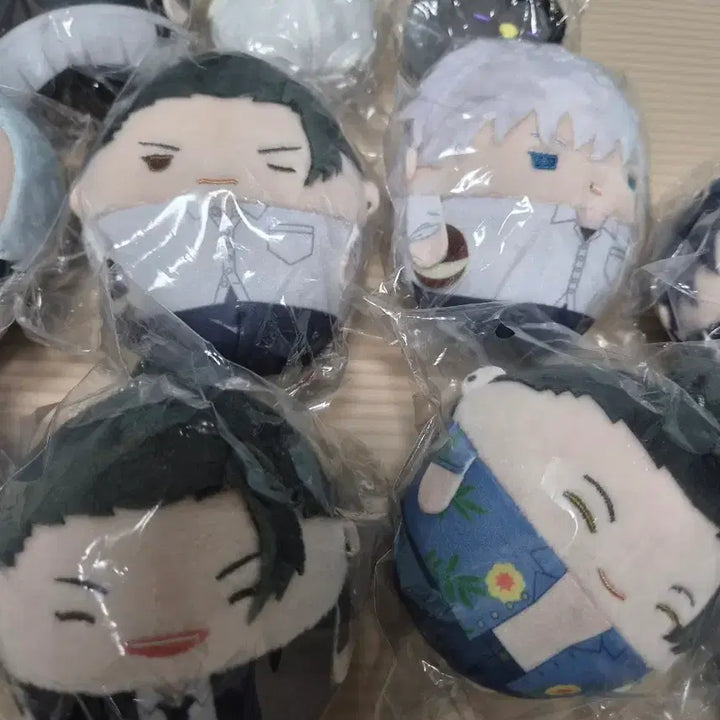 [BUNJANG] Jujutsu Kaisen Fuwa Fuwa Plush Doll Bundle Set (Sealed) / @미개봉+덤@주술회전 후와 인형 일괄 양도