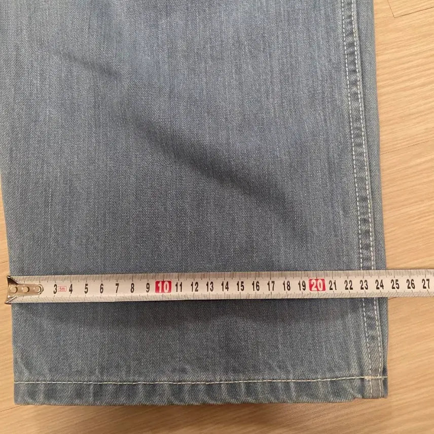 [BUNJANG] Facade Pattern Vintage Indigo Denim Pants / [새상품] 파사드패턴 빈티지 인디고 데님