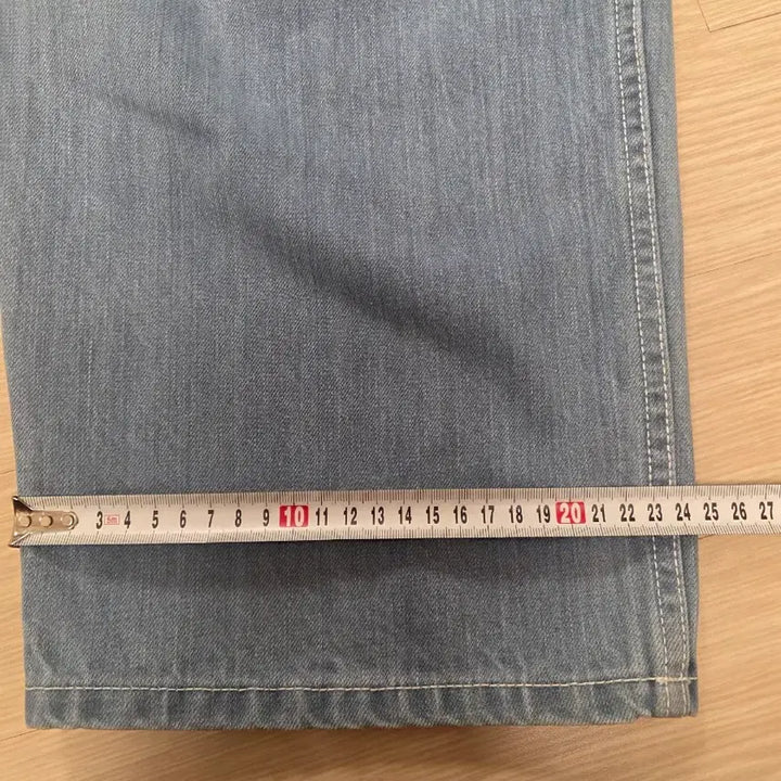 [BUNJANG] Facade Pattern Vintage Indigo Denim Pants / [새상품] 파사드패턴 빈티지 인디고 데님
