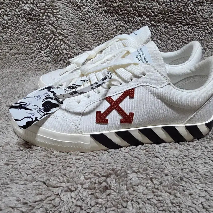 [BUNJANG] Off-White Bulk Sneakers Low White Ochre - 21SS / (40)오프화이트 벌크 스니커즈 로우 화이트 오커 - 21SS