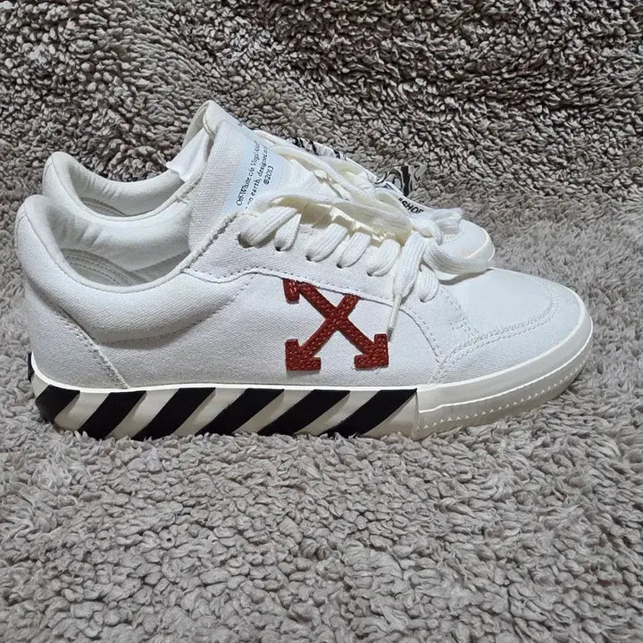 [BUNJANG] Off-White Bulk Sneakers Low White Ochre - 21SS / (40)오프화이트 벌크 스니커즈 로우 화이트 오커 - 21SS