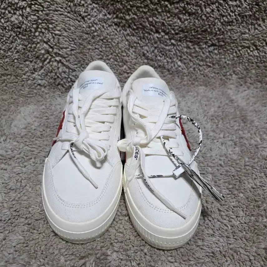 [BUNJANG] Off-White Bulk Sneakers Low White Ochre - 21SS / (40)오프화이트 벌크 스니커즈 로우 화이트 오커 - 21SS