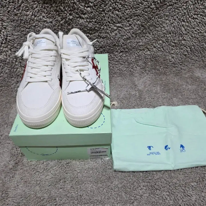 [BUNJANG] Off-White Bulk Sneakers Low White Ochre - 21SS / (40)오프화이트 벌크 스니커즈 로우 화이트 오커 - 21SS