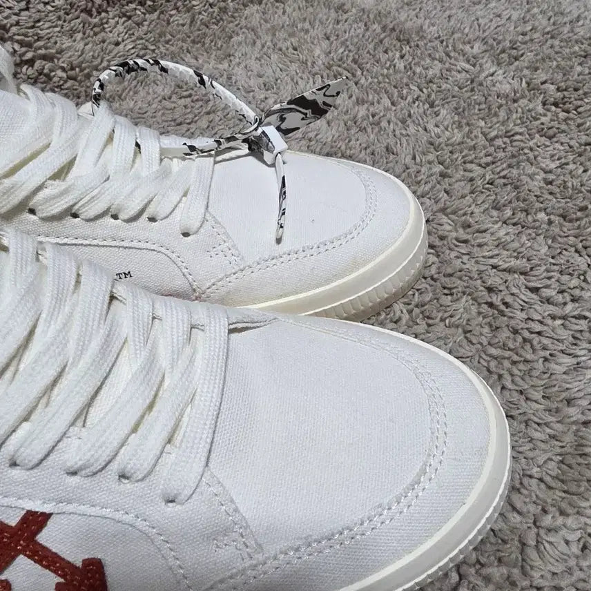 [BUNJANG] Off-White Bulk Sneakers Low White Ochre - 21SS / (40)오프화이트 벌크 스니커즈 로우 화이트 오커 - 21SS