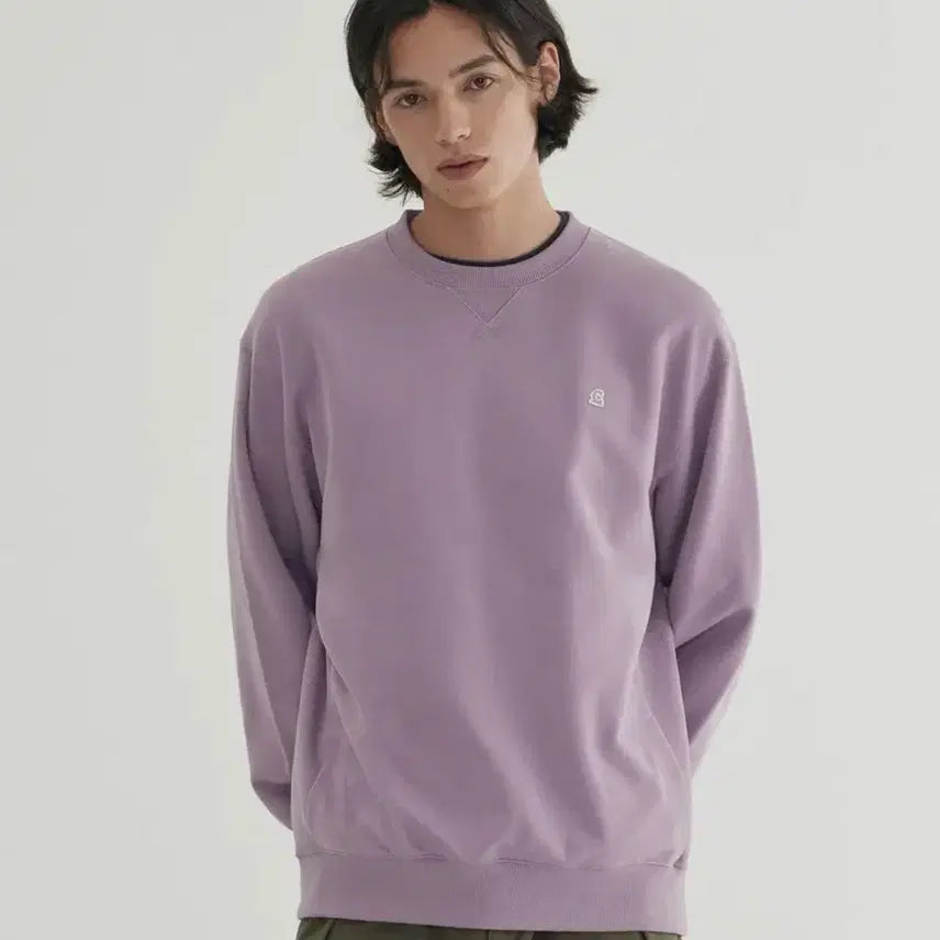 [BUNJANG] Covernat Signature Symbol Sweatshirt Purple / [새상품] L) 커버낫 시그니처 심볼 맨투맨 퍼플