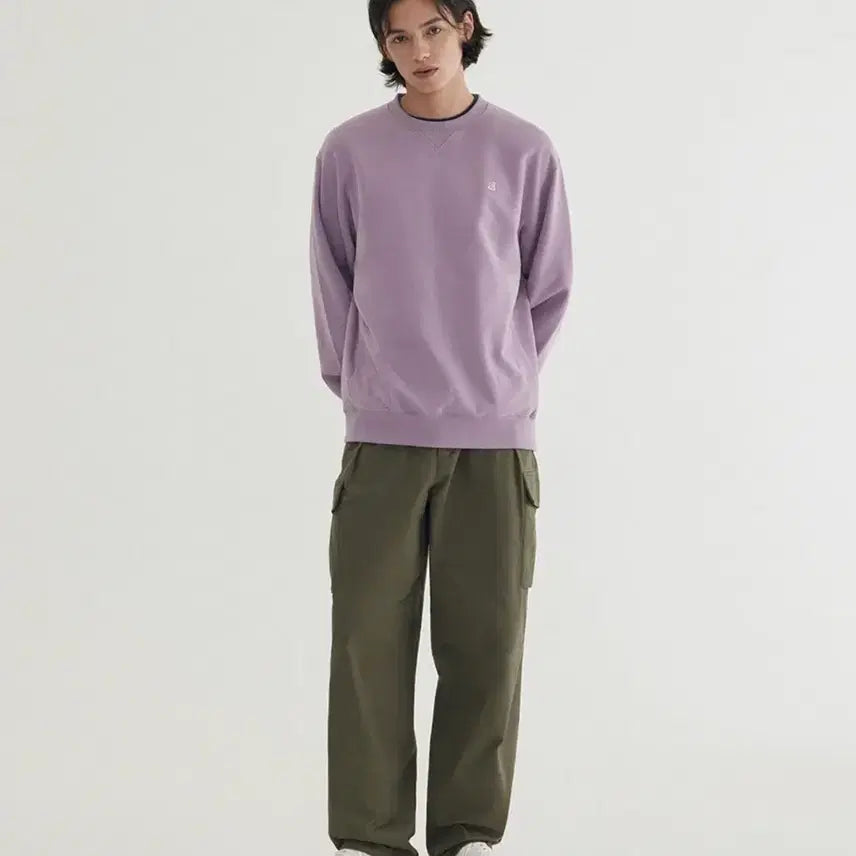 [BUNJANG] Covernat Signature Symbol Sweatshirt Purple / [새상품] L) 커버낫 시그니처 심볼 맨투맨 퍼플