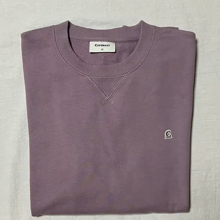 [BUNJANG] Covernat Signature Symbol Sweatshirt Purple / [새상품] L) 커버낫 시그니처 심볼 맨투맨 퍼플