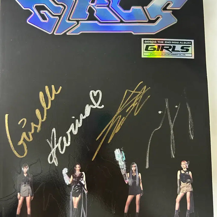 [BUNJANG] aespa Girls Signed Album / aespa Girls 앨범 친필