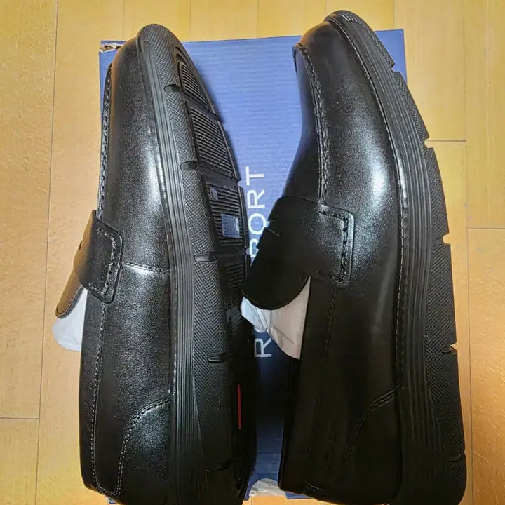 [BUNJANG] Rockport Liam Penny Loafers - Black Leather (Size 12 Wide) / 락포트 남성용 Liam Penny 로퍼, 블랙 가죽, 12Wide