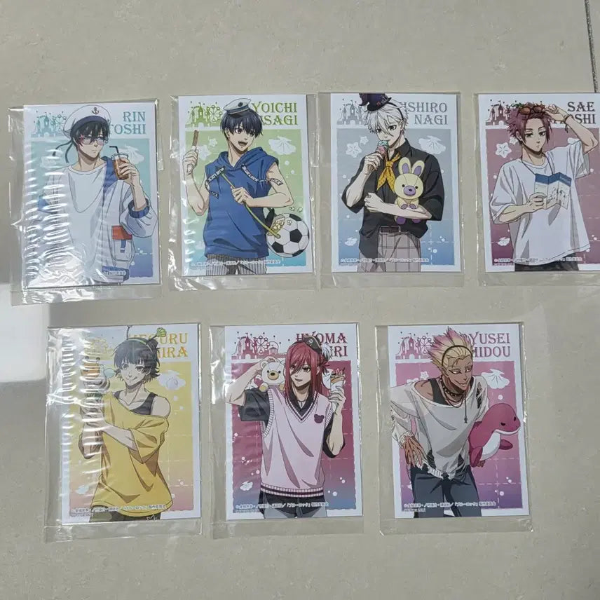 [BUNJANG] Blue Lock Amusement Park Animate POB Bundle Set / 블루록 놀이공원 애니메이트 특전