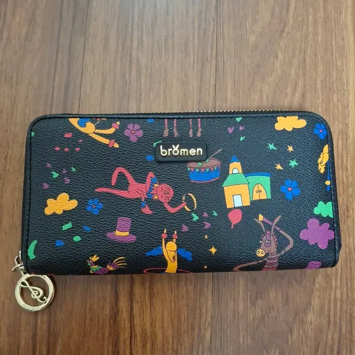 [BUNJANG] Bromance Pattern Long Wallet / 브로멘 패턴 장지갑   매우깨끗
