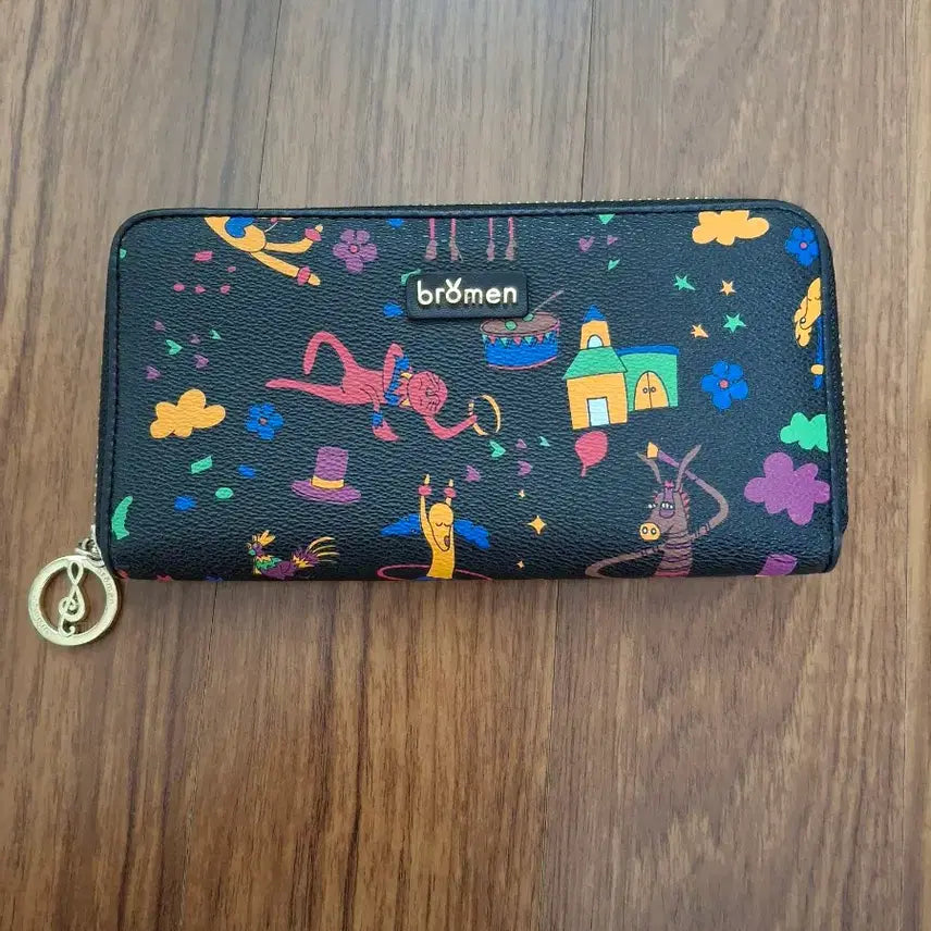 [BUNJANG] Bromance Pattern Long Wallet / 브로멘 패턴 장지갑   매우깨끗
