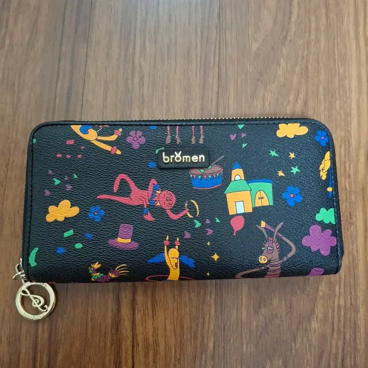 [BUNJANG] Bromance Pattern Long Wallet / 브로멘 패턴 장지갑   매우깨끗