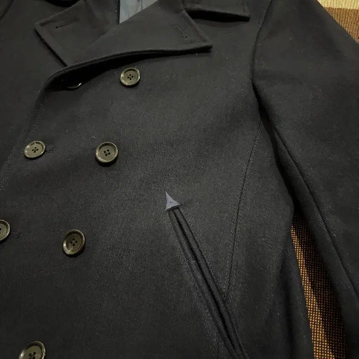 [BUNJANG] United Arrows Green Label Relaxing Pea Coat Navy / 100) 유나이티드 애로우즈 그린라벨릴렉싱 피코트 네이비