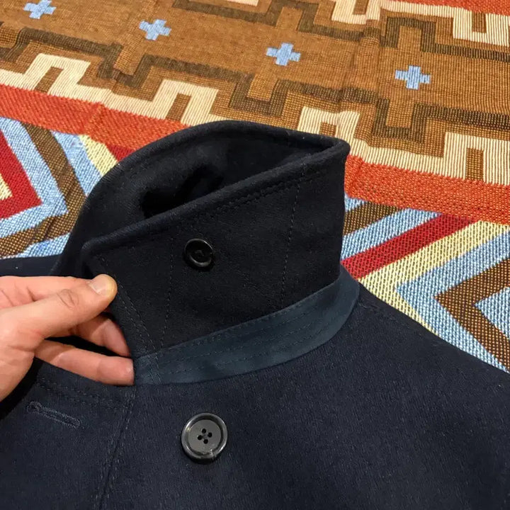 [BUNJANG] United Arrows Green Label Relaxing Pea Coat Navy / 100) 유나이티드 애로우즈 그린라벨릴렉싱 피코트 네이비
