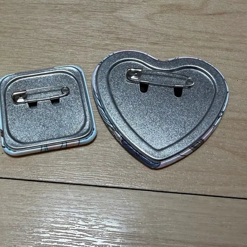 [BUNJANG] IVE Rei Fanart Pin Button Badge Set / etc님 아이브 레이 핀버튼 뱃지 2개 세트 / 팬아트 ive