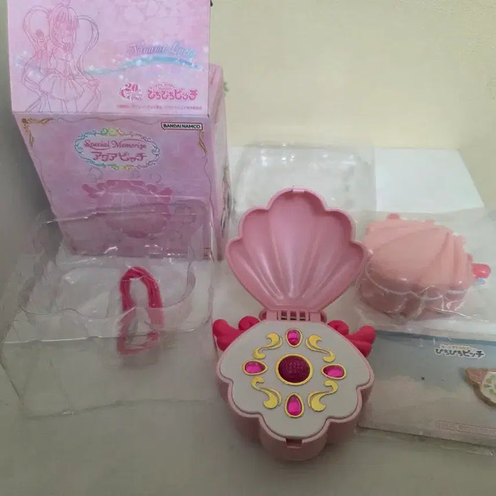 [BUNJANG] Peach Pit Mermaid Melody Lucia Gacha Badge Bundle / 피치피치핏치 메모라이즈 아쿠아피치 루치아 가챠 뱃지 일괄