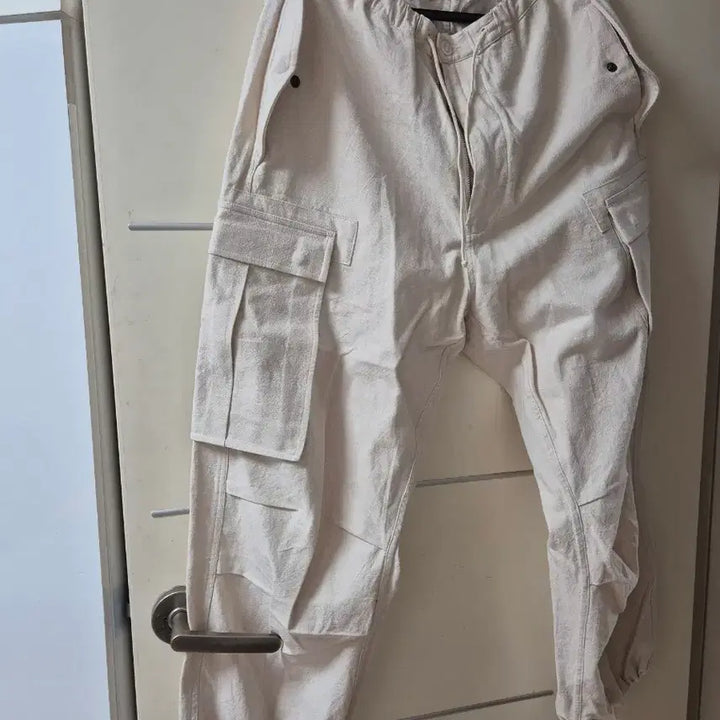 [BUNJANG] Story mfg. Peace Pants - Beige Cargo Pants / story mfg 피스팬츠