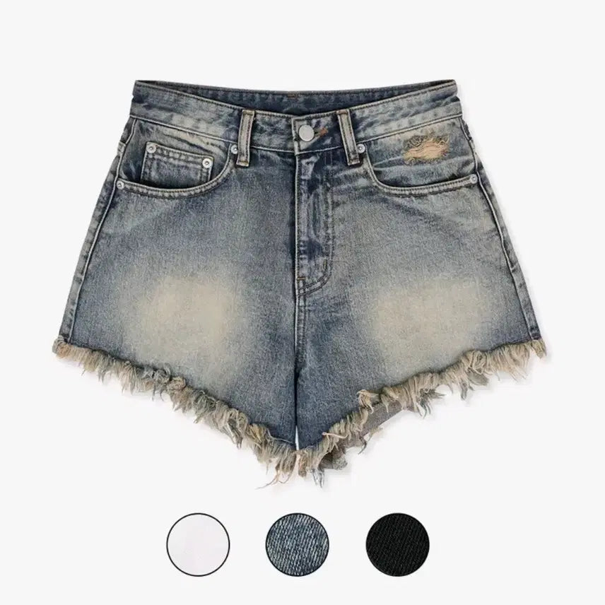 [BUNJANG] Naked Surf Club Lettering Denim Shorts / 네이키드서프클럽 레터링 데님 숏팬츠 1사이즈  핫팬츠 반바지