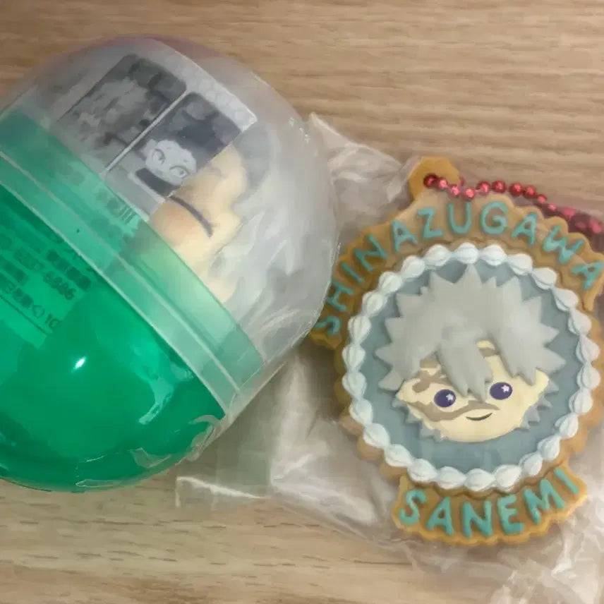 [BUNJANG] Demon Slayer Sanemi Childhood Onemutan &amp; Cookie Charm Bundle Set / 귀멸의 칼날 사네미 유년기 오네무탄, 쿠키챰 가챠