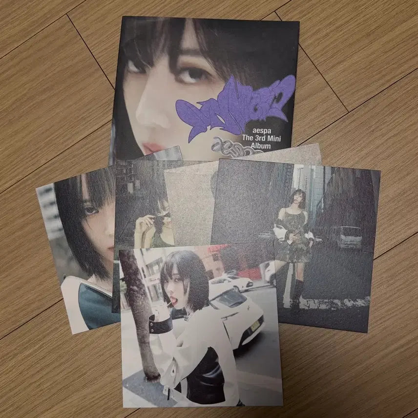 [BUNJANG] aespa Winter Spicy Poster Ver. Unsealed / 에스파 스파이시 윈터 포스터ver 개봉(포카X)