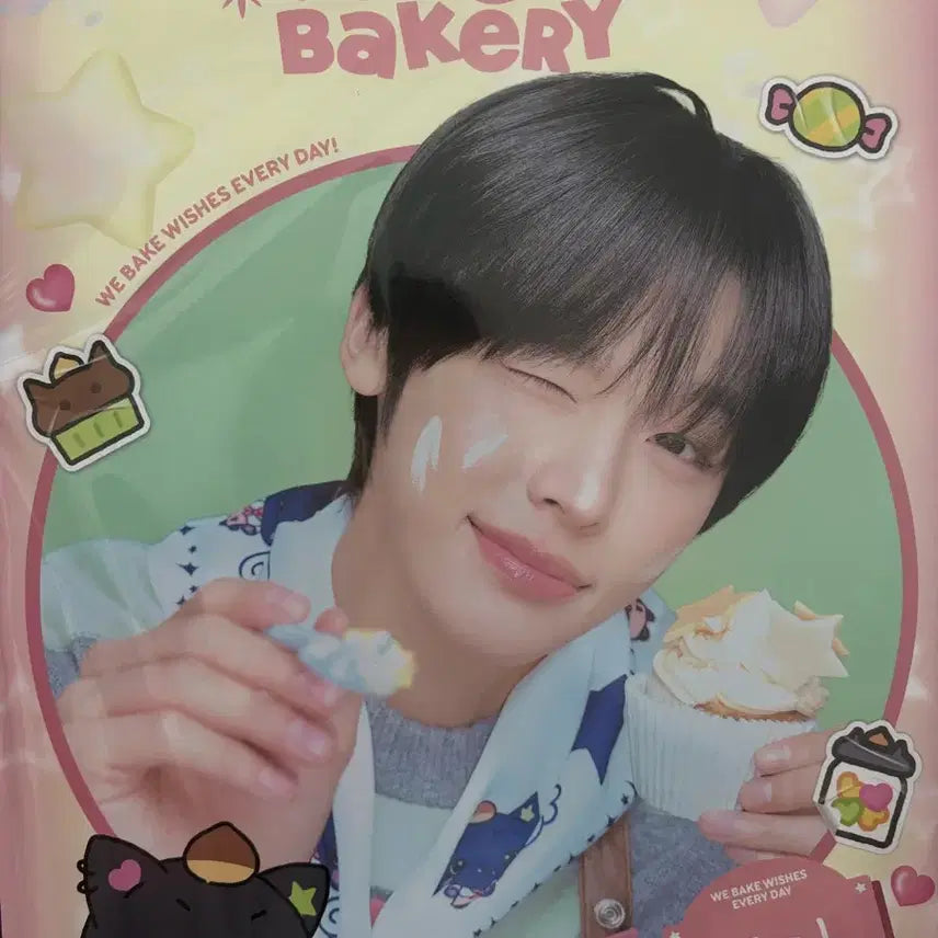 [BUNJANG] NCT Wish Riku Wish Bakery Poster / nct wish 엔시티위시 위시베이커리 리쿠 포스터