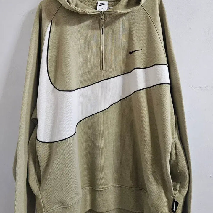 [BUNJANG] Nike Big Swoosh Half-Zip Jacket / 나이키 빅스우시 반집업자켓 XXL
