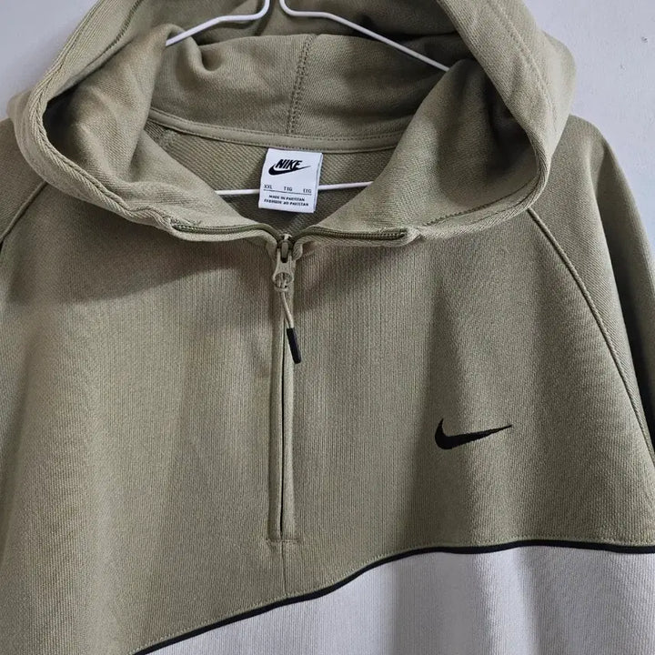 [BUNJANG] Nike Big Swoosh Half-Zip Jacket / 나이키 빅스우시 반집업자켓 XXL