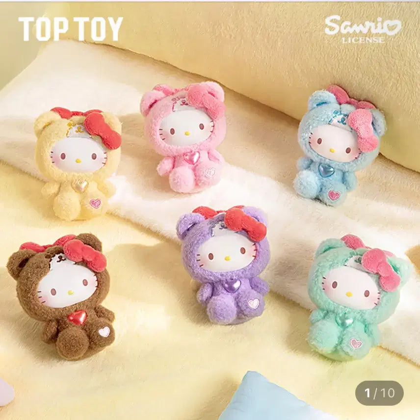 [SOLD OUT] 미개봉 풀박스 TOP TOY 헬로키티 테디 파자마