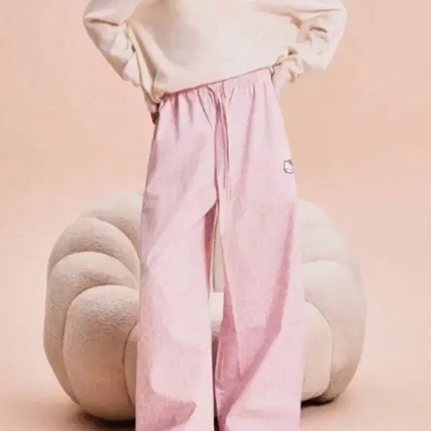[SOLD OUT] 스파오 레오파드 키티 파자마 핑크, 브라운 S