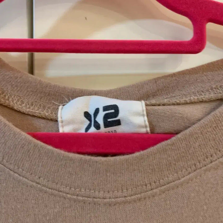 [BUNJANG] Jegoeb Long Sleeve T-shirt Beige / 제곱 긴팔 티셔츠 베이지
