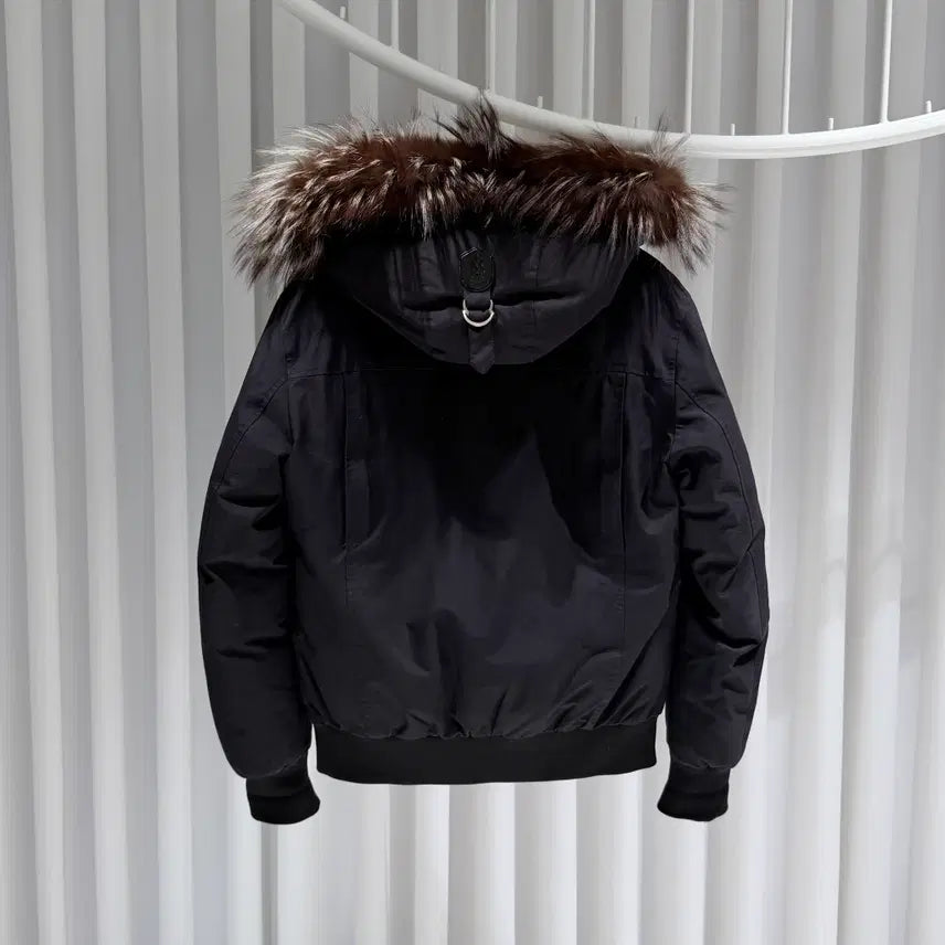 [BUNJANG] Mackage Dixon Silver Fur Padded Jacket / (A+/38) / 맥케이지 딕슨은장 실버퍼 패딩 자켓 블랙