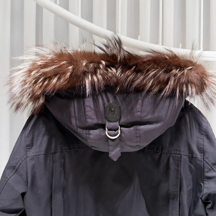 [BUNJANG] Mackage Dixon Silver Fur Padded Jacket / (A+/38) / 맥케이지 딕슨은장 실버퍼 패딩 자켓 블랙