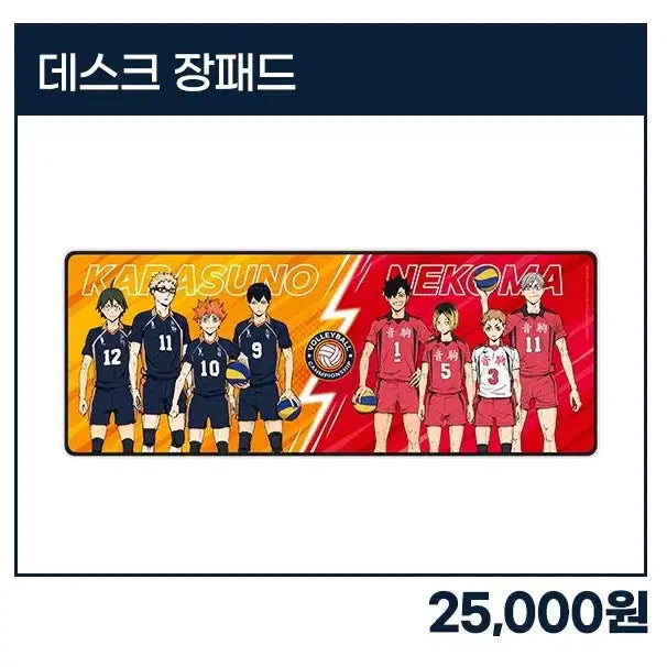 [BUNJANG] Haikyu! The Dumpster Battle Desk Pad / 하이큐 쓰레기장의 결전 쓰결전 데스크 장패드 판매