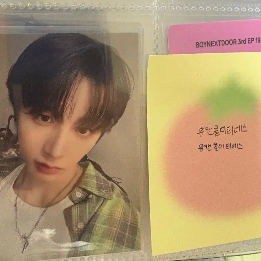 [BUNJANG] BOYNEXTDOOR TaeSan Universal Photocard / 보넥도 태산 19.99 유니버셜 포카 판매