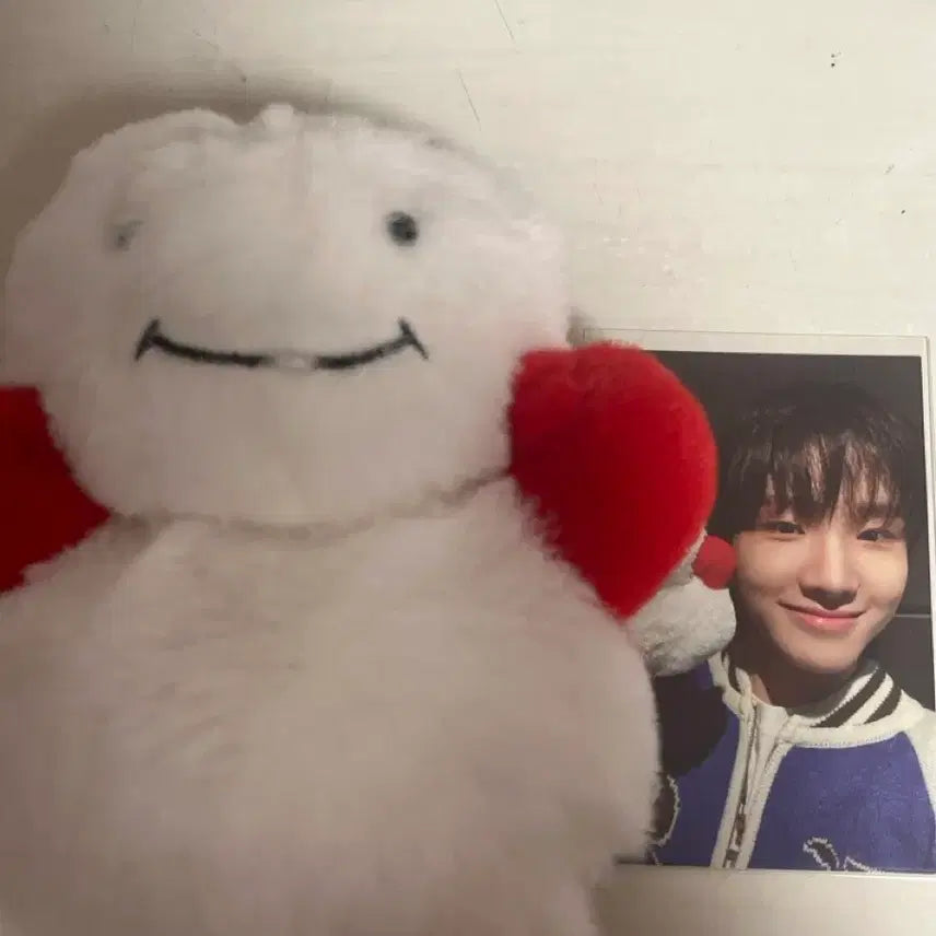 [BUNJANG] BOYNEXTDOOR Woonhak Doll + Photocard Bundle Set / 보이넥스트도어 보넥도 운학 운아기 인형 포카 양도합니다