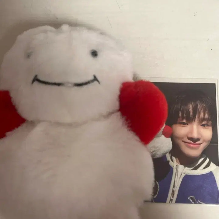 [BUNJANG] BOYNEXTDOOR Woonhak Doll + Photocard Bundle Set / 보이넥스트도어 보넥도 운학 운아기 인형 포카 양도합니다