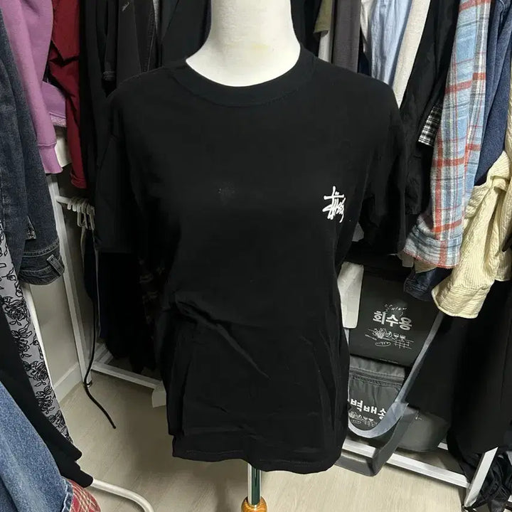 [SOLD OUT] 스투시 블랙 반팔 티셔츠 s사이즈 블랙