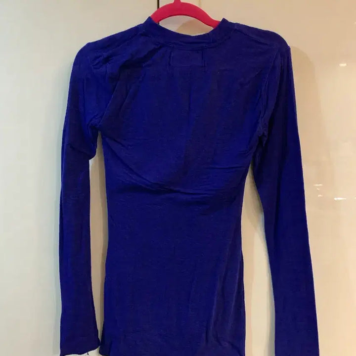 [BUNJANG] JaeGop Blue Long Sleeve T-shirt / 제곱 블루 긴팔 티셔츠