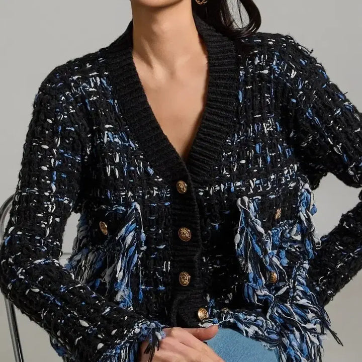 [BUNJANG] Dint Stylish Polyester Cardigan / 딘트] 폴리에스테르 소재의 스타일리쉬 가디건