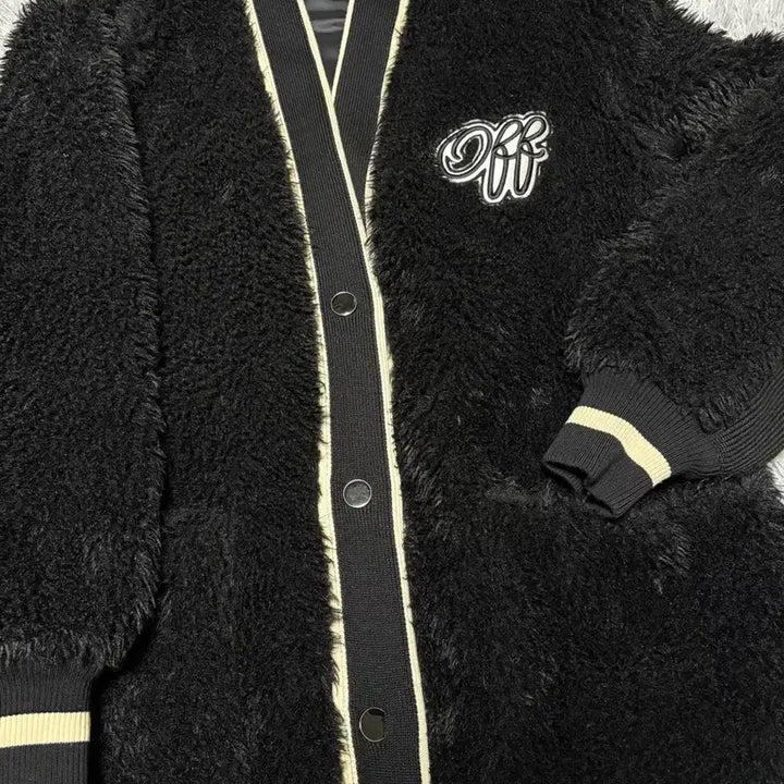 [BUNJANG] Off-White Angora Cardigan / 오프화이트 앙고라 가디건