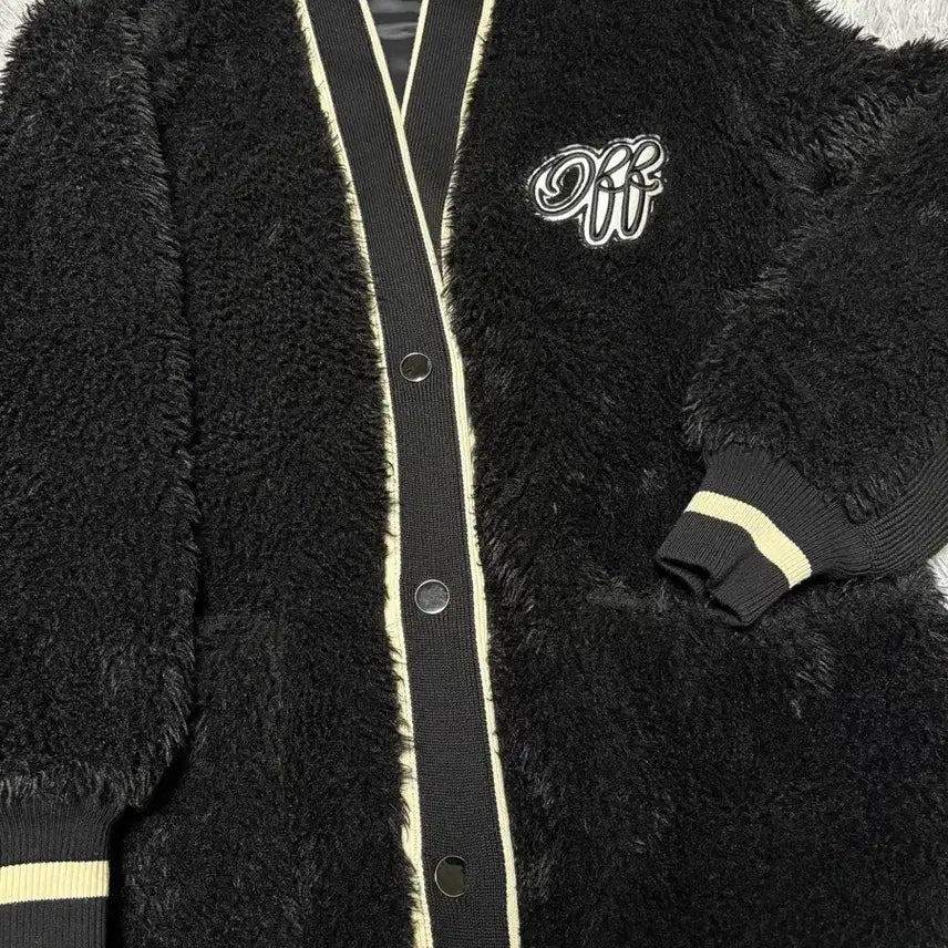 [BUNJANG] Off-White Angora Cardigan / 오프화이트 앙고라 가디건