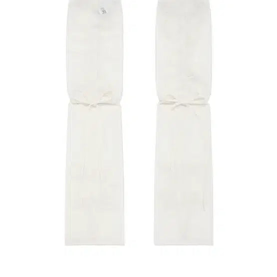 [BUNJANG] Kirsh Ribbon Summer Leg Warmers White / 키르시 리본 썸머 레그워머 [화이트] 새상품