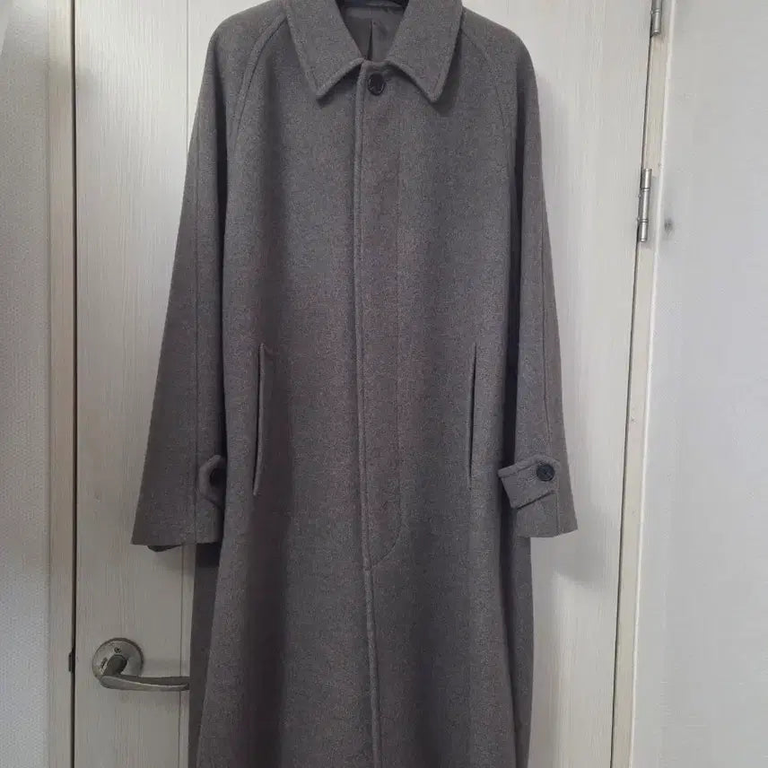 [SOLD OUT] [XL] 무신사스탠다드 캐시미어 블렌드 오버사이즈 발마칸 코트 토프