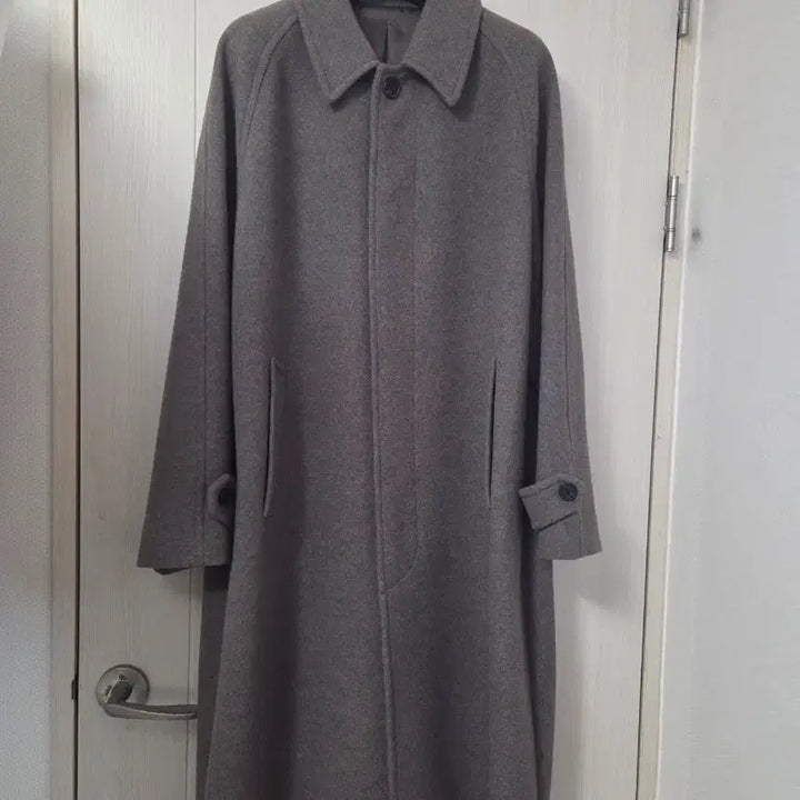 [SOLD OUT] [XL] 무신사스탠다드 캐시미어 블렌드 오버사이즈 발마칸 코트 토프