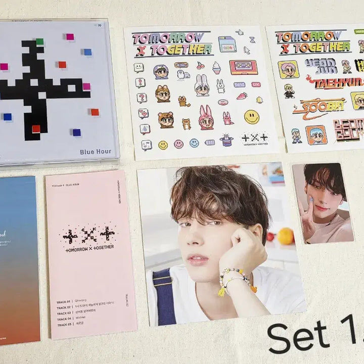 [BUNJANG] TXT Blue Hour R Version + Huening Kai Photocard Bundle Set / TXT 투바투 553 블루아워 Blue Hour 앨범 휴닝카이 풀셋